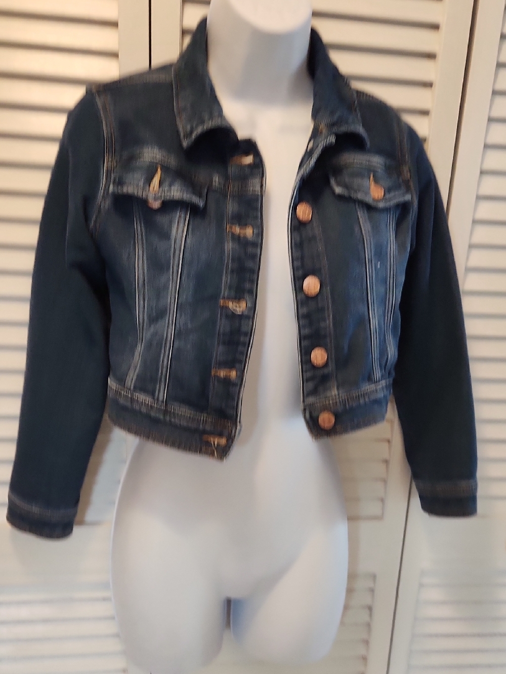 Cherokee Girls Dark Blue Denim Jacket